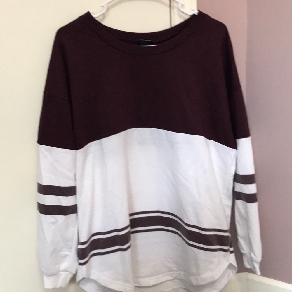 Jersey style long sleeve